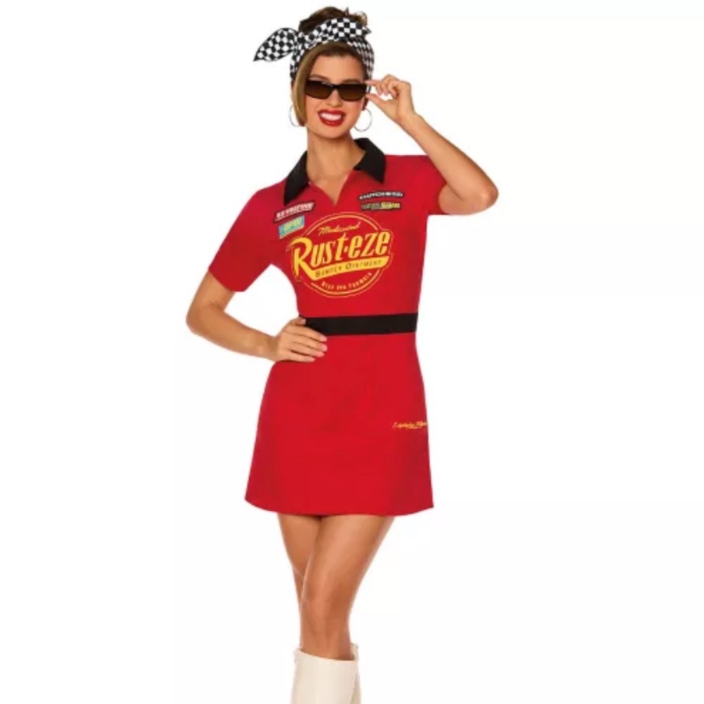 Rust-eze Racing Dress Cars | Medium | New | Statement Costume Piece